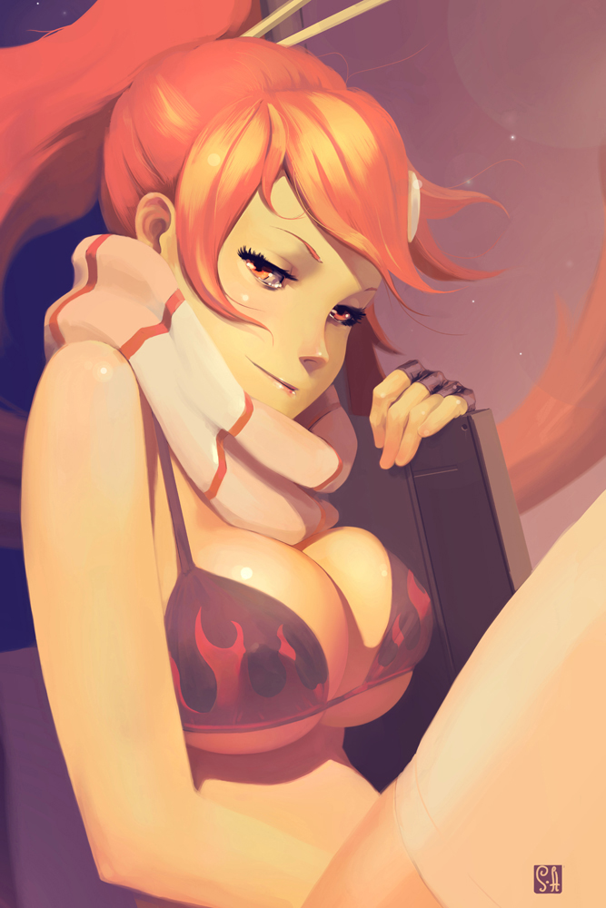 yoko littner (tengen toppa gurren lagann) drawn by eugene_lizin