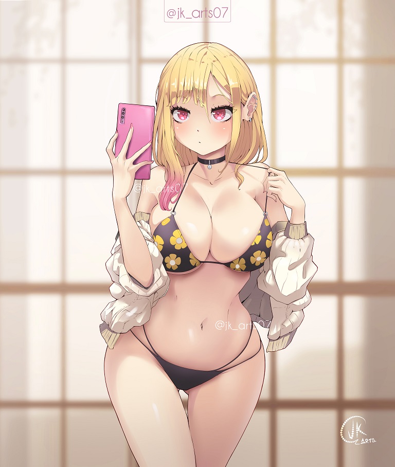 kitagawa marin (sono bisque doll wa koi wo suru) drawn by jk_arts