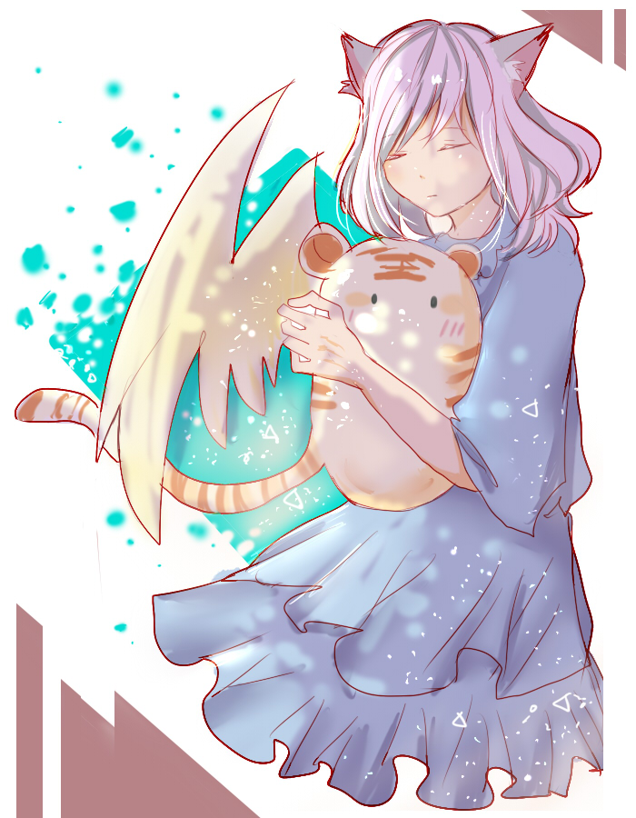 hanekawa tsubasa and black hanekawa (monogatari and 1 more) drawn by orihara_penguin