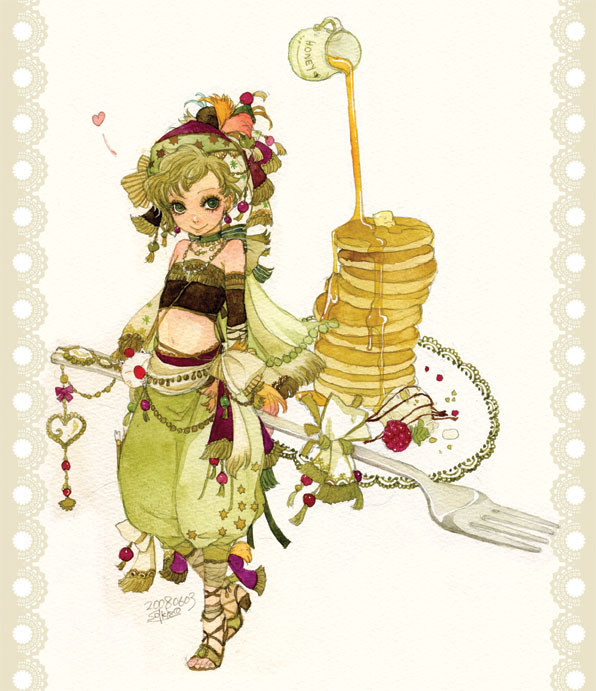 moogle, relm arrowny, and mog (final fantasy and 1 more) drawn by sakizou