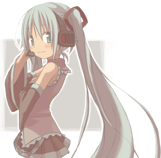 hatsune miku (vocaloid) drawn by kuro_(kuroneko_no_kanzume)