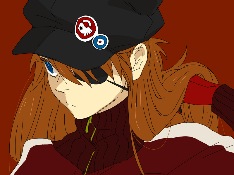 souryuu asuka langley (neon genesis evangelion and 2 more) drawn by kurosuke_(nora)