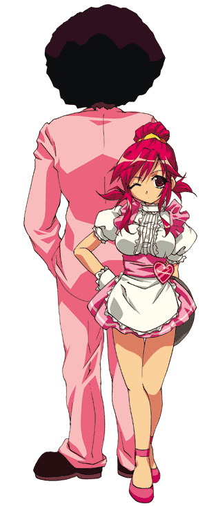 kumatora, duster, and yoshikoshi (mother and 1 more)