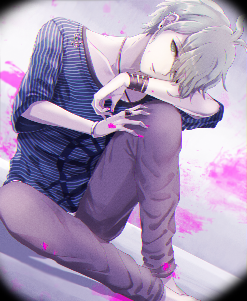 amami rantaro (danganronpa and 1 more) drawn by utou_(utousan)