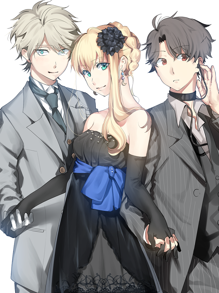 slaine troyard, kaizuka inaho, and asseylum vers allusia (aldnoah.zero) drawn by takaraizu
