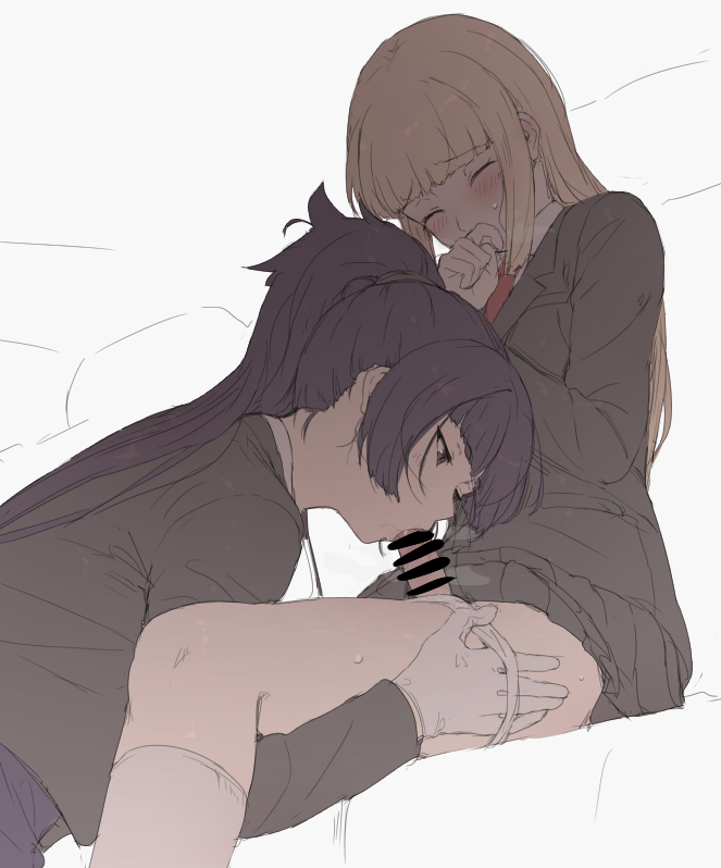futanari-sama and chauffeur (original) drawn by mdf_an