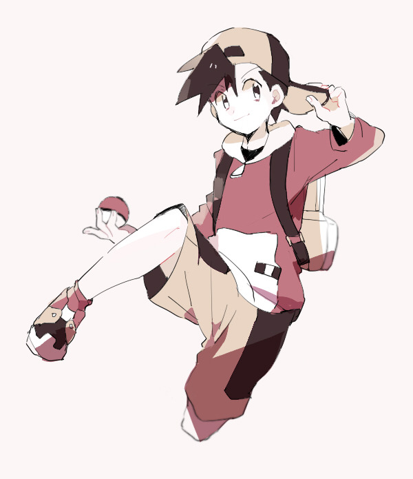 ethan (pokemon and 1 more) drawn by smcms-m