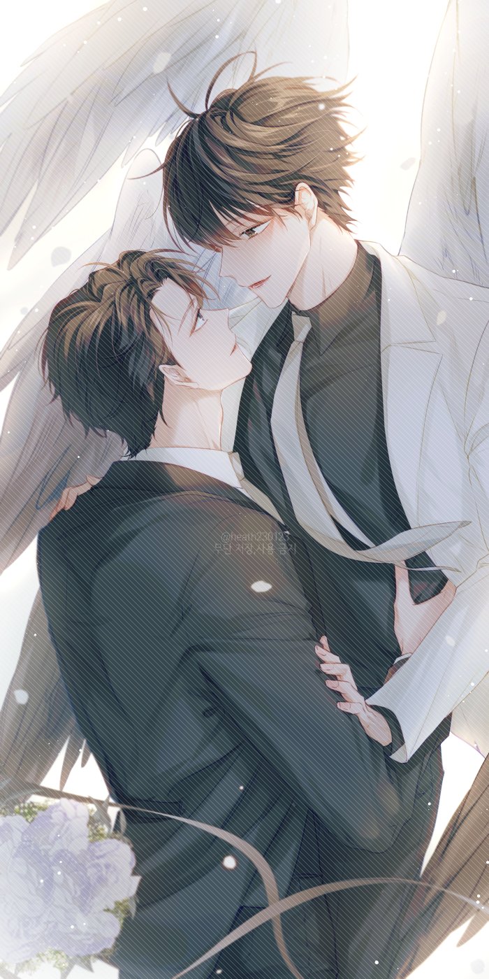 kim dokja and yoo joonghyuk (omniscient reader's viewpoint) drawn by heath230123