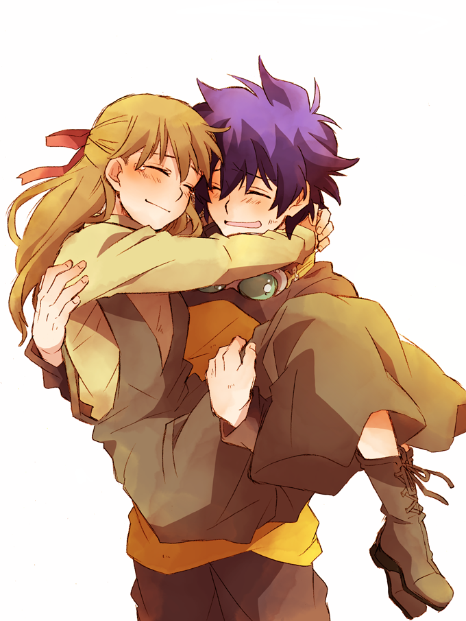 leonardo watch and michella watch (kekkai sensen) drawn by takagi_kick