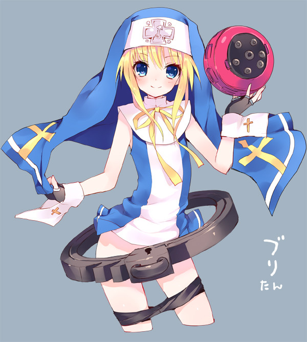 bridget (guilty gear and 1 more) drawn by nemunemu_(candy_paddle)