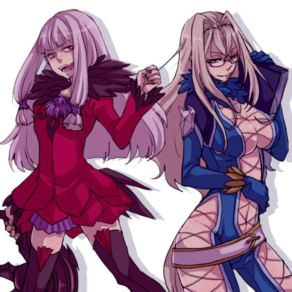 agria and presa (tales of and 1 more) drawn by 9wa