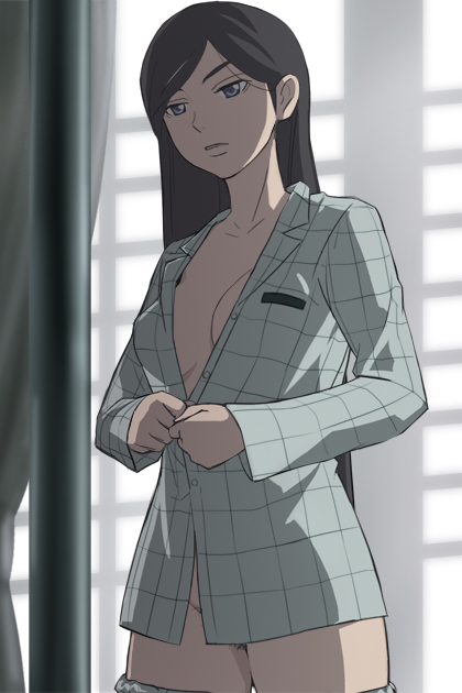 kumashiro maya (seikimatsu occult gakuin) drawn by haruyama_kazunori