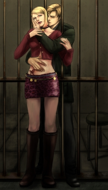 james sunderland and maria (silent hill and 1 more) drawn by asia_airport