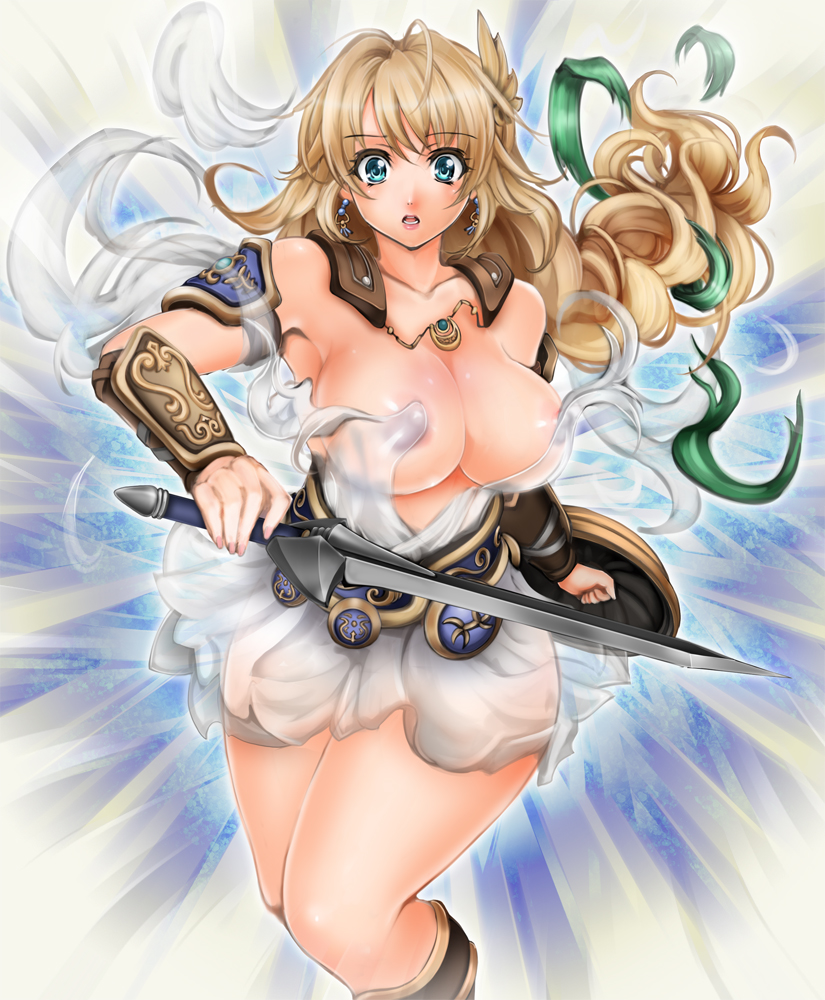 sophitia alexandra (soulcalibur and 1 more) drawn by 1041_(toshikazu)