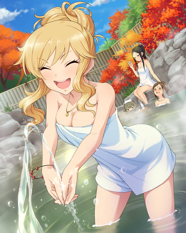 takagaki kaede, ohtsuki yui, momoi azuki, and hiiragi shino (idolmaster and 1 more)