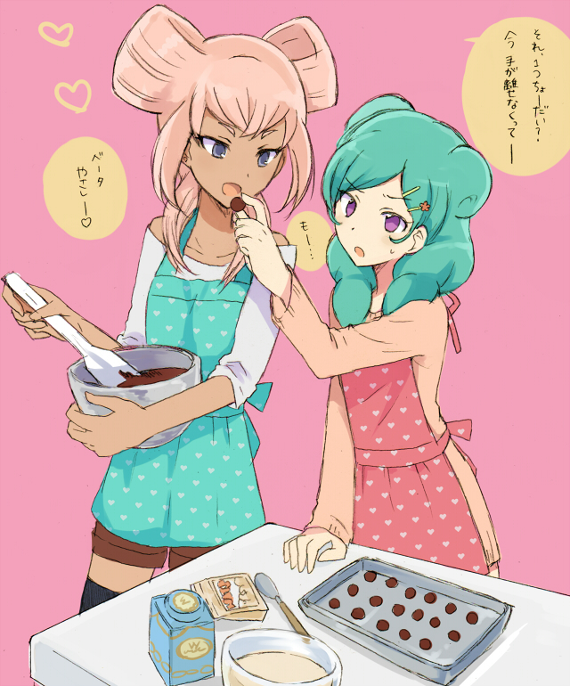 beta and orca (inazuma eleven and 2 more) drawn by barufoa