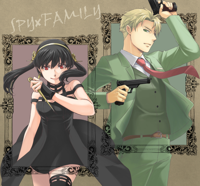 yor briar and twilight (spy x family) drawn by tsuki_oto_sena
