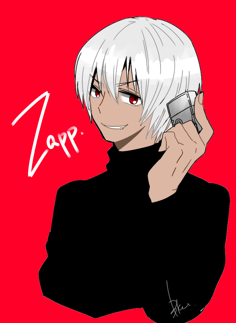 zap renfro (kekkai sensen) drawn by b-ko_(1214920)