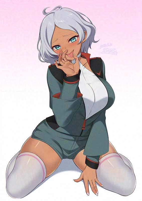 secelia dote (gundam and 1 more) drawn by mikamin
