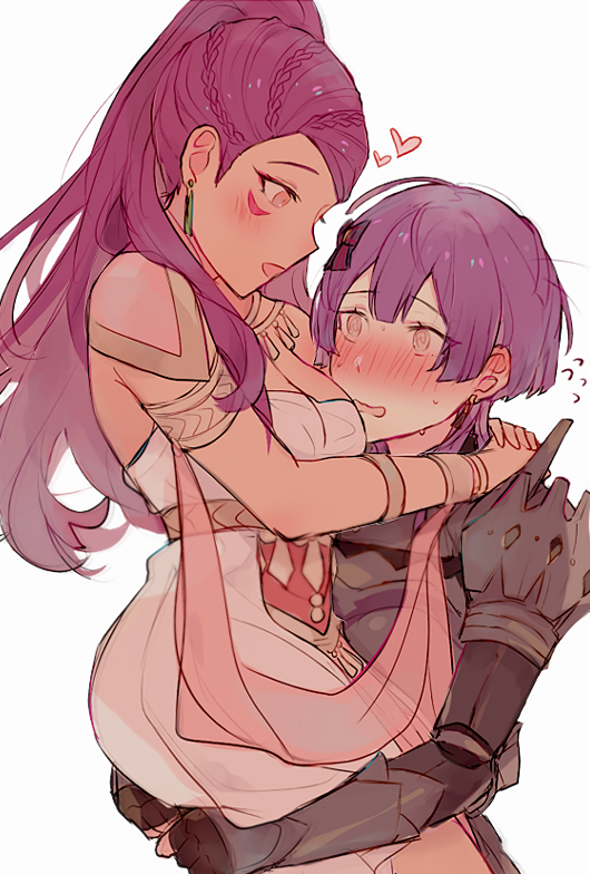 bernadetta von varley and petra macneary (fire emblem and 1 more) drawn by kvlen