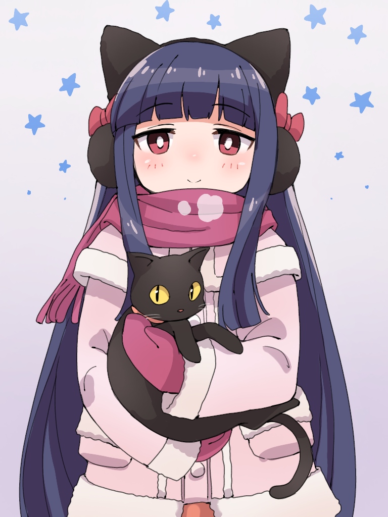 sajo yukimi and pero (idolmaster and 1 more) drawn by tadanoshi_kabane