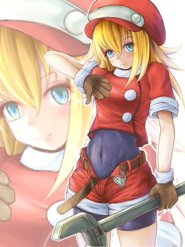 roll caskett (mega man and 1 more) drawn by noratama-nyan
