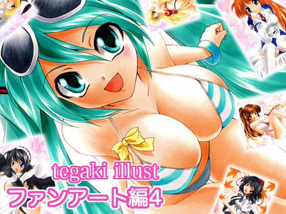 hatsune miku, shameimaru aya, fate testarossa, takamachi nanoha, kasumi, and 1 more (touhou and 5 more) drawn by yadokari_genpachirou