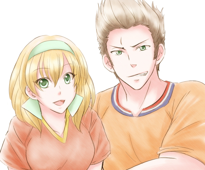 belgium and netherlands (axis powers hetalia) drawn by utakata_masara