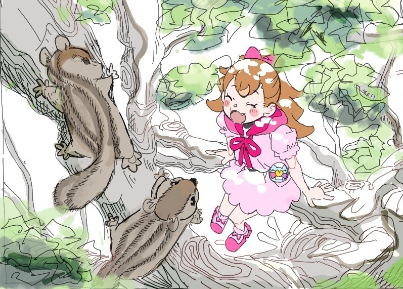 inukai komugi (precure and 1 more) drawn by ranirani