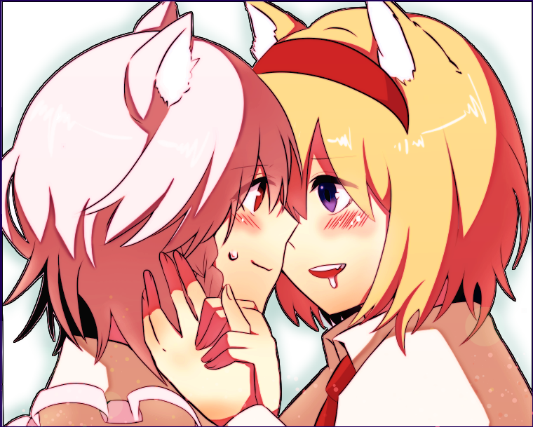izayoi sakuya and alice margatroid (touhou) drawn by ashiwara_yuu