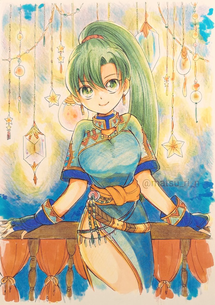 lyn (fire emblem and 1 more) drawn by chika_1