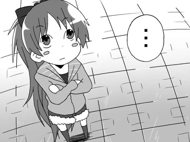 sakura kyoko (mahou shoujo madoka magica) drawn by gogiga_gagagigo
