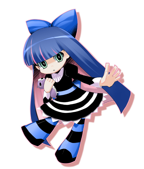 stocking and honekoneko (panty & stocking with garterbelt) drawn by pikazo