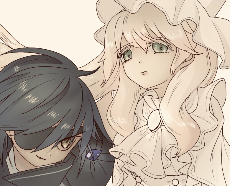 mikuni oriko and kure kirika (mahou shoujo madoka magica and 1 more) drawn by user_kmyx5247