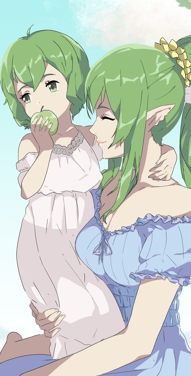 tiki and female morgan (fire emblem and 1 more) drawn by r3dfive