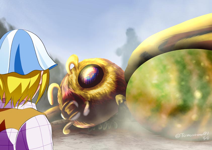 godzilla, mothra, and joe okada (precure and 2 more) drawn by tomo5656ky