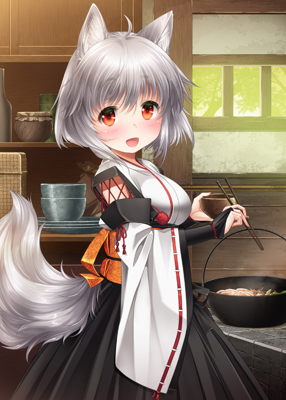 inubashiri momiji (touhou) drawn by kei_kei