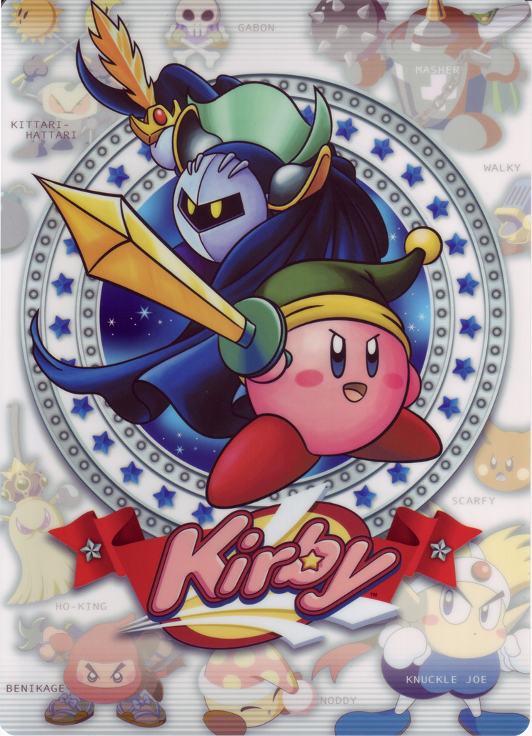 kirby, meta knight, scarfy, noddy, mr. bright, and 6 more (kirby)