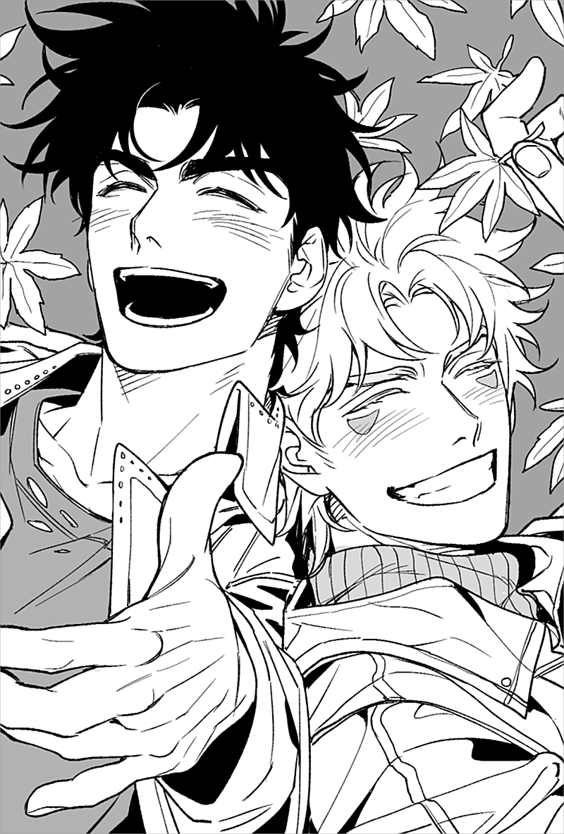 joseph joestar and caesar anthonio zeppeli (jojo no kimyou na bouken and 1 more) drawn by nowhere616