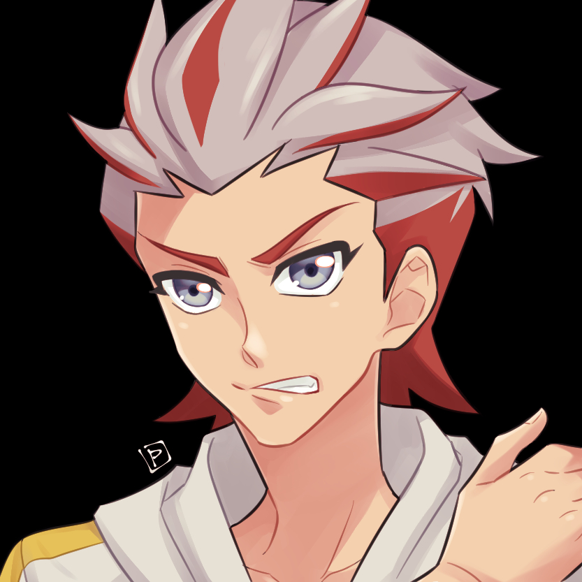 homura takeru (yu-gi-oh! and 1 more) drawn by pomiwo
