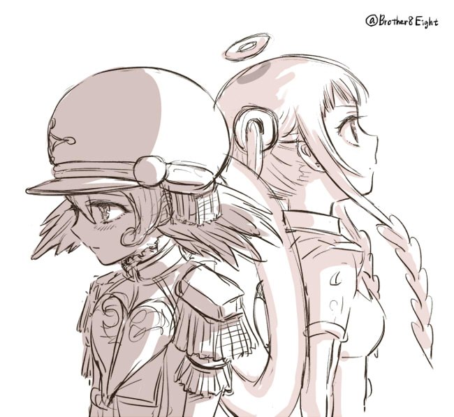 rain pow and postarie (mahou shoujo ikusei keikaku and 1 more) drawn by sister_nanashi