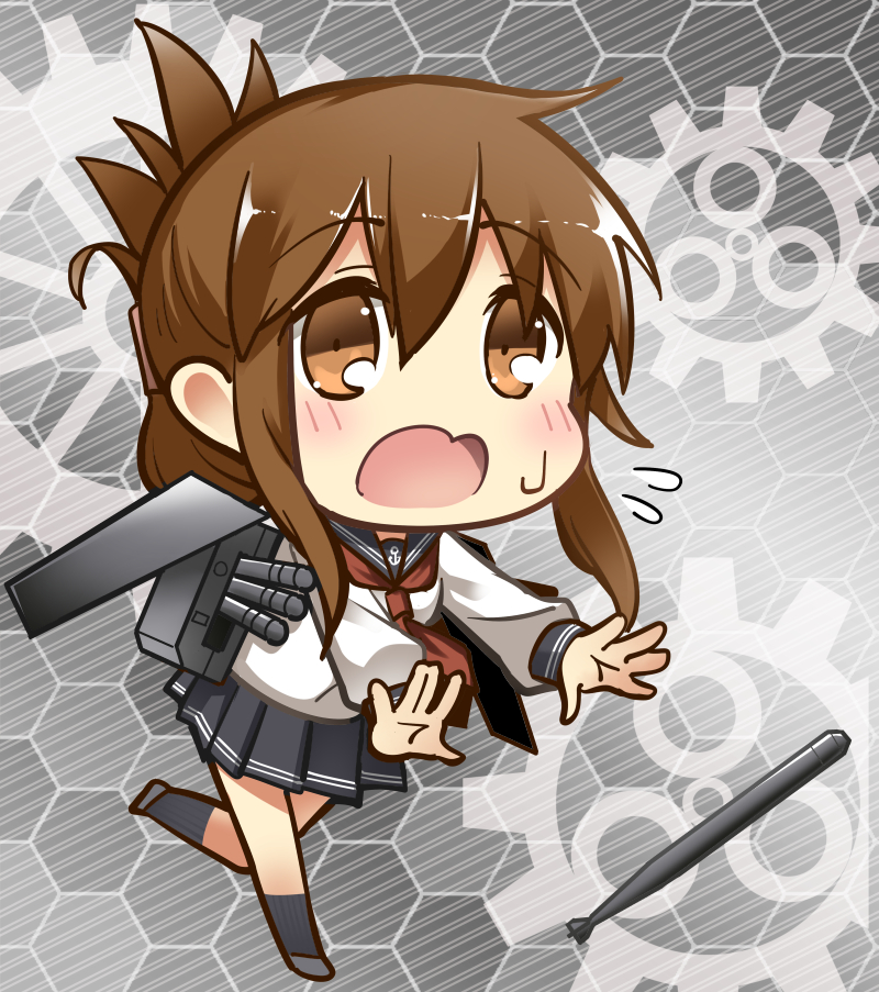 inazuma (kantai collection) drawn by bell_(oppore_coppore)