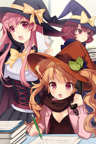 nytitch, dalraeya, and seriot (sword girls) drawn by ssol