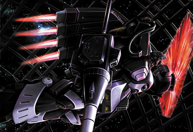 berga giros (gundam and 1 more) drawn by twinbell