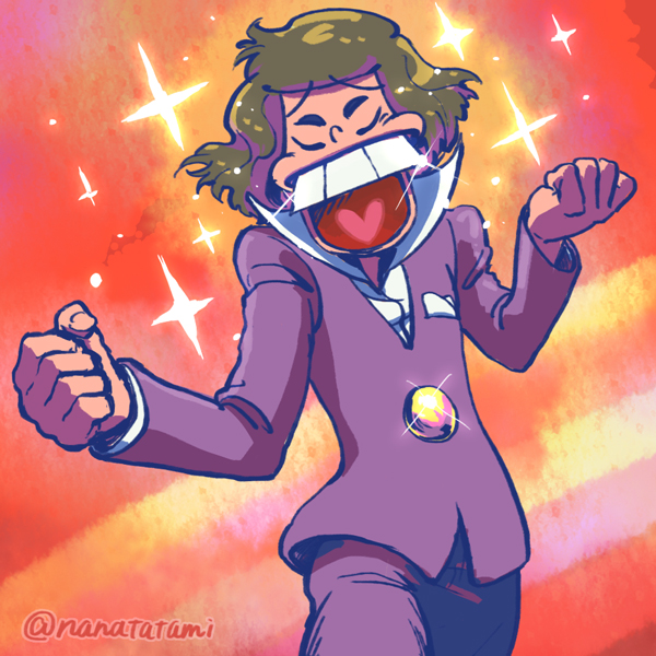 iyami (osomatsu and 1 more) drawn by nanatatami