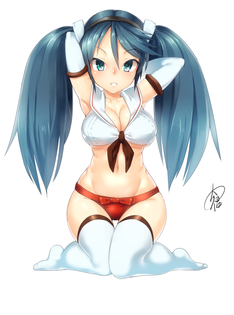 isuzu and isuzu kai ni (kantai collection) drawn by ayagi_daifuku