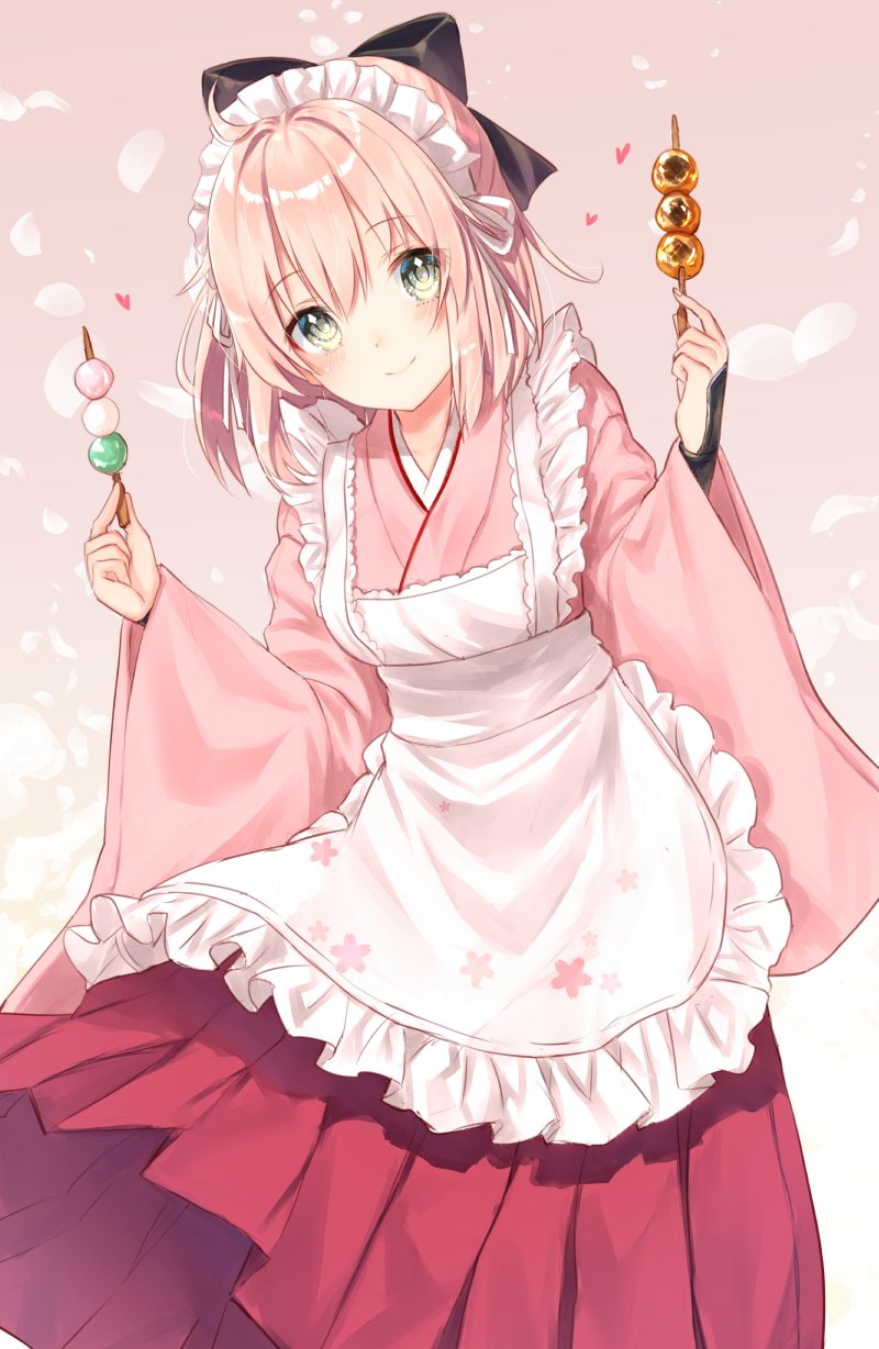 okita souji (fate and 2 more) drawn by nunucco