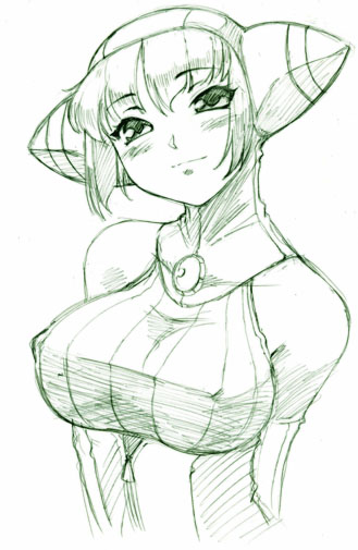 lin (breath of fire and 1 more) drawn by dr.p