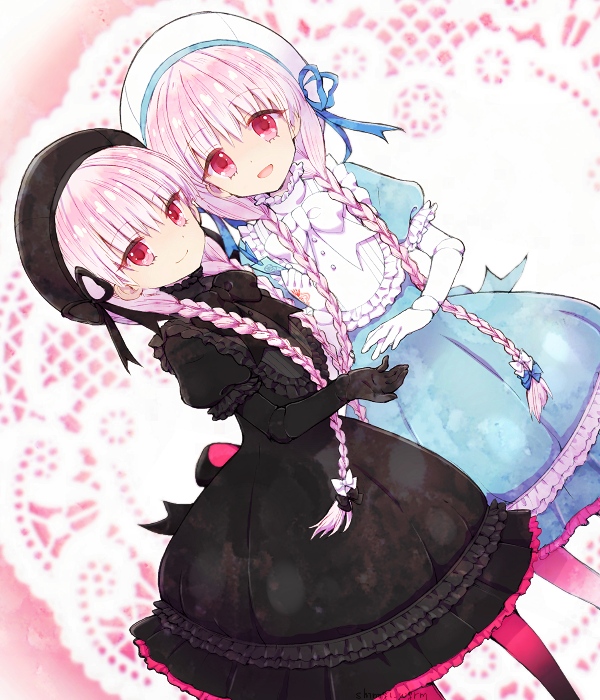 nursery rhyme and alice (fate and 1 more) drawn by shinogi_(shinogi_wgrm)
