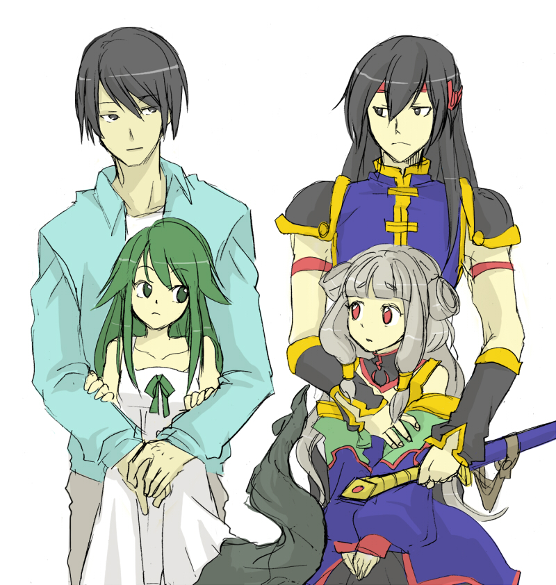 saya, tianzi, li xingke, sakisaka fuminori, and midorikawa hikaru (code geass and 1 more)